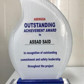 Outstanding Achievement Award Waad Al Shamal